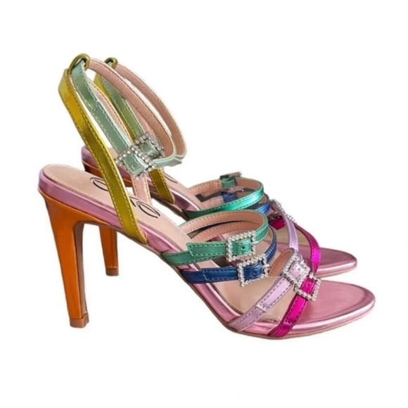 EXE REBECA 313 Multicolored High Heel Sandal - Picture 11 of 12